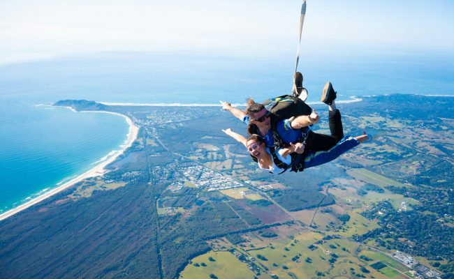 Skydive Australia - jump over Byron